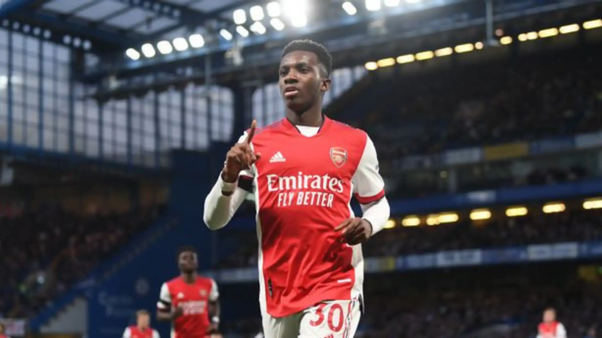 Two-goal Eddie Nketiah admits to being fuelled by Chelsea rejection at U-14 level in Arsenal victory