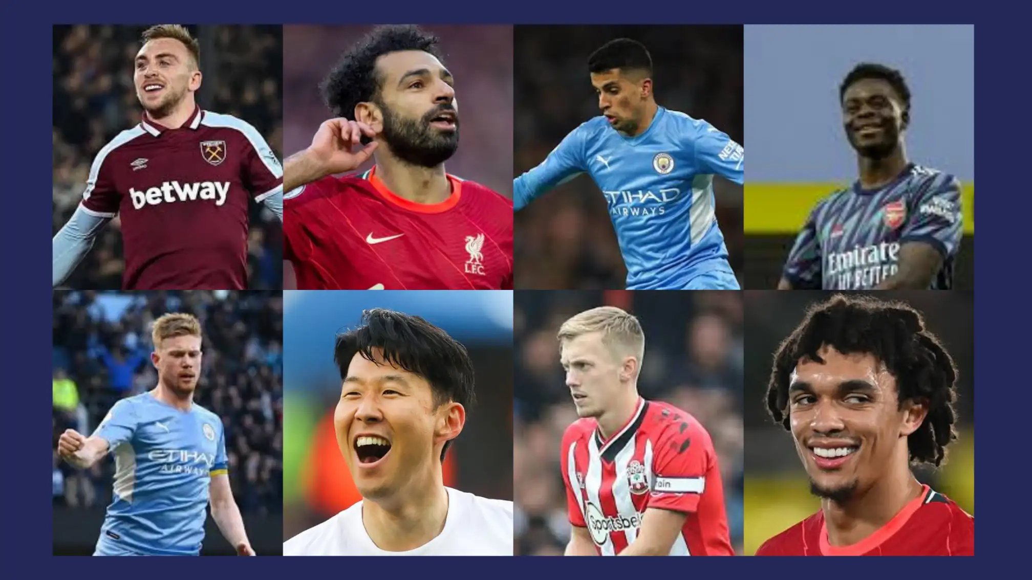 PFA Player of the year announced: Salah and De Bruyne to go head to head for award