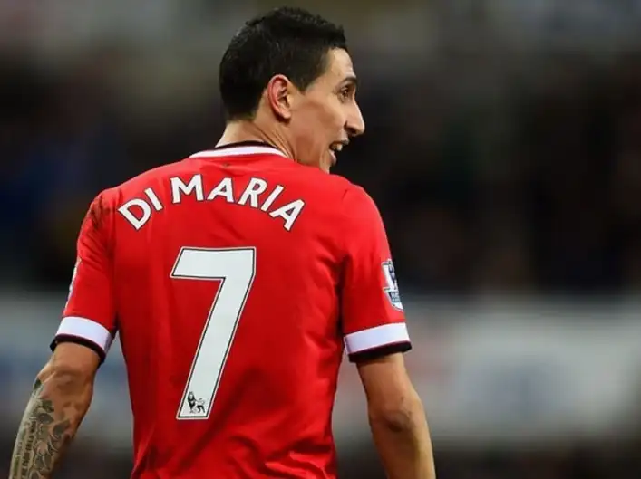 Di Maria’s wife launches attack on Manchester, claims player only joined United for the money