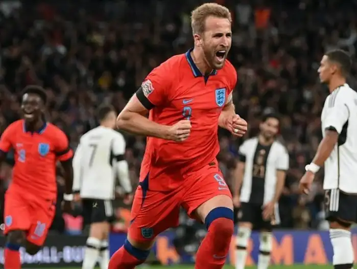 Kane pleased with England's performance after draw with Germany