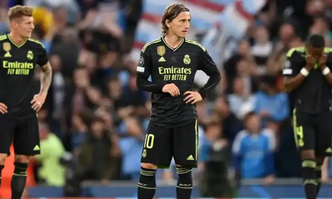 Real Madrid bedømmelser vs Man City: Miserable Luka Modric display opsummerer sorry Champions League exit.