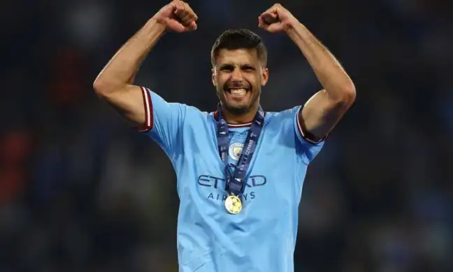 Manchester City's Rodri named Champions League Player of the Season