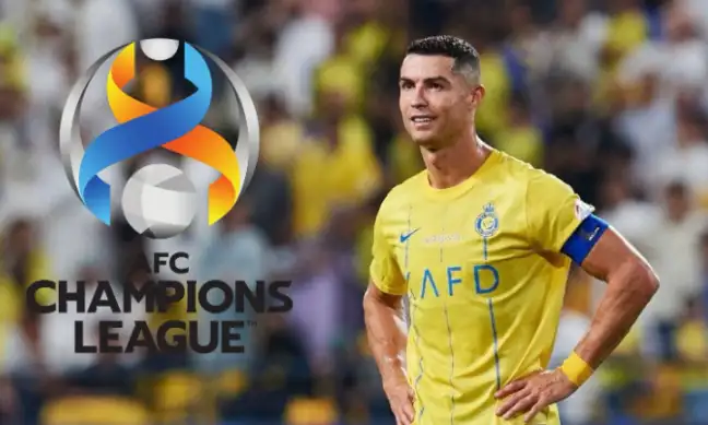 Cristiano Ronaldo's first appearance in the Asian Champions League.